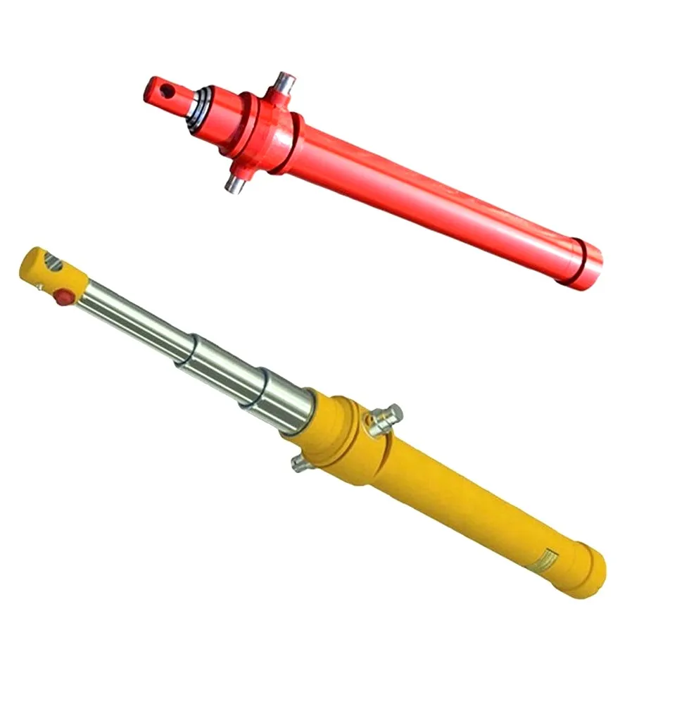 12-tons inverterad teleskopisk hydraulcylinder