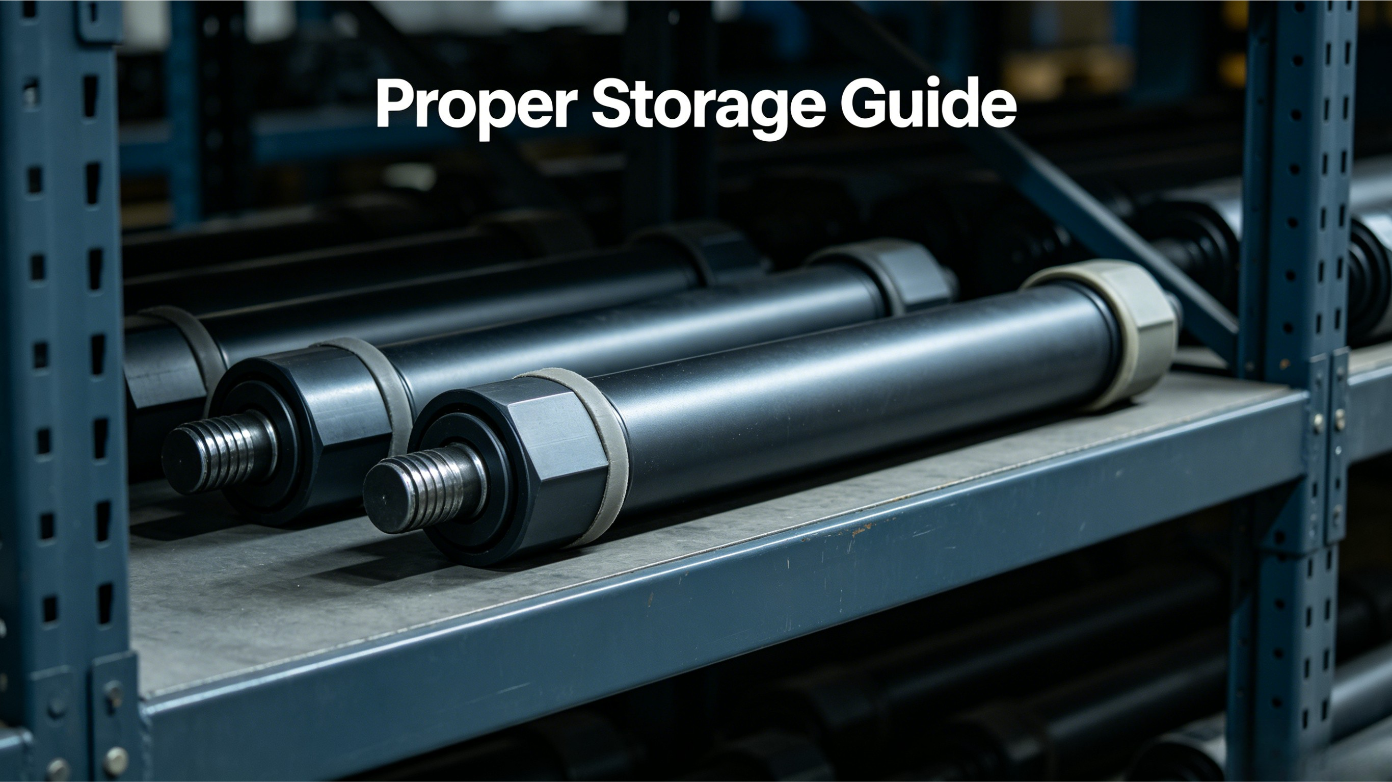 Praktisk guide: Grundläggande krav för förvaring av hydraulcylinder