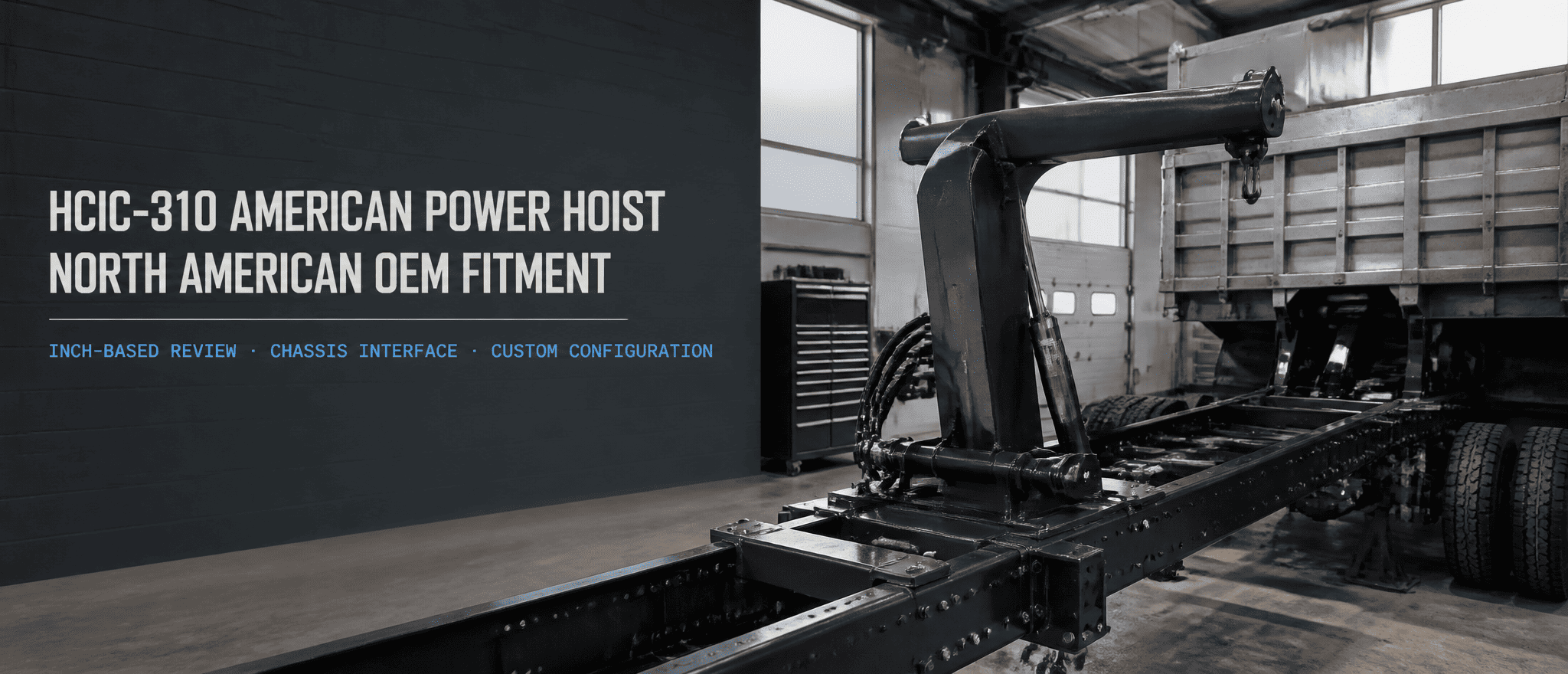 HCIC sätter tumbaserad montering i centrum för sin HCIC-310 American Power Hoist Resource