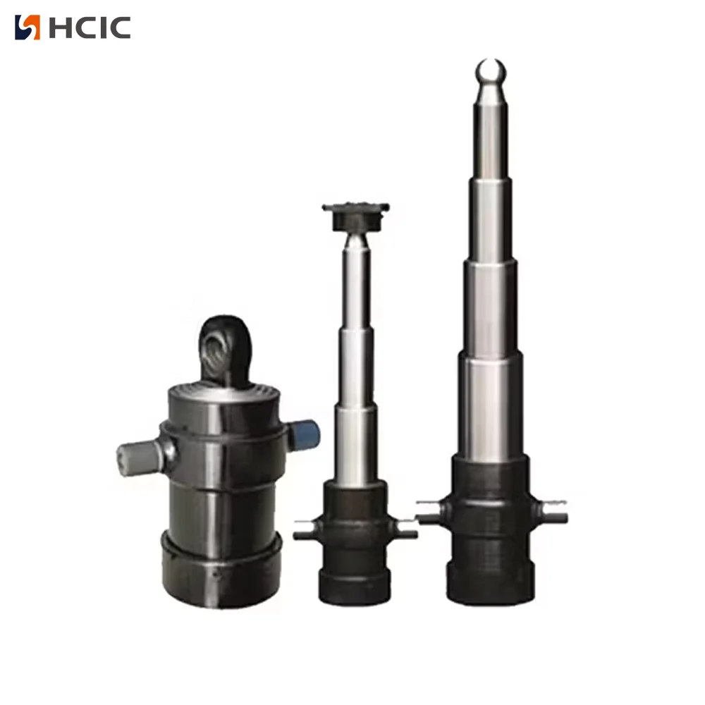 5-stegs underrede teleskopisk hydraulcylinder 5-stegs underrede teleskopisk hydraulcylinder