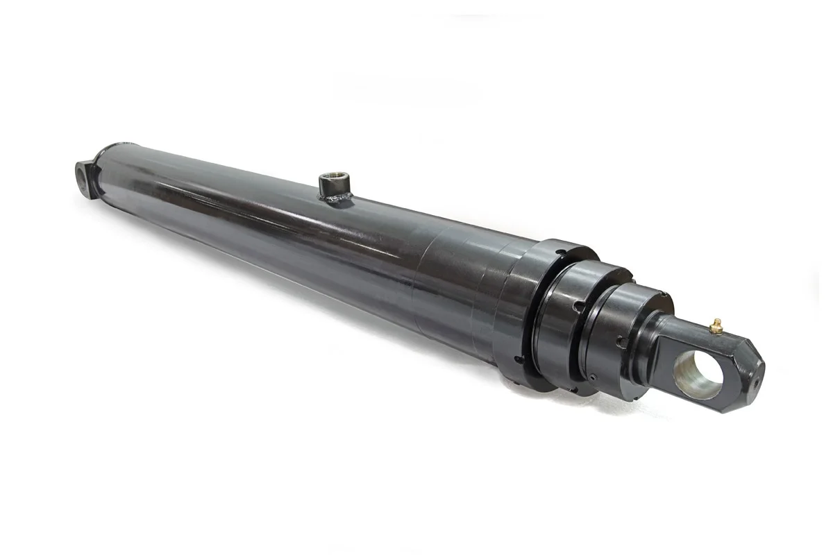 Dubbelklaff hydraulcylinder