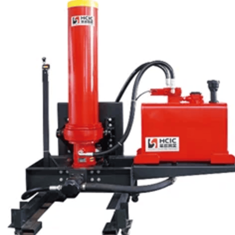 Frontmonterad flerstegs hydraulcylinder