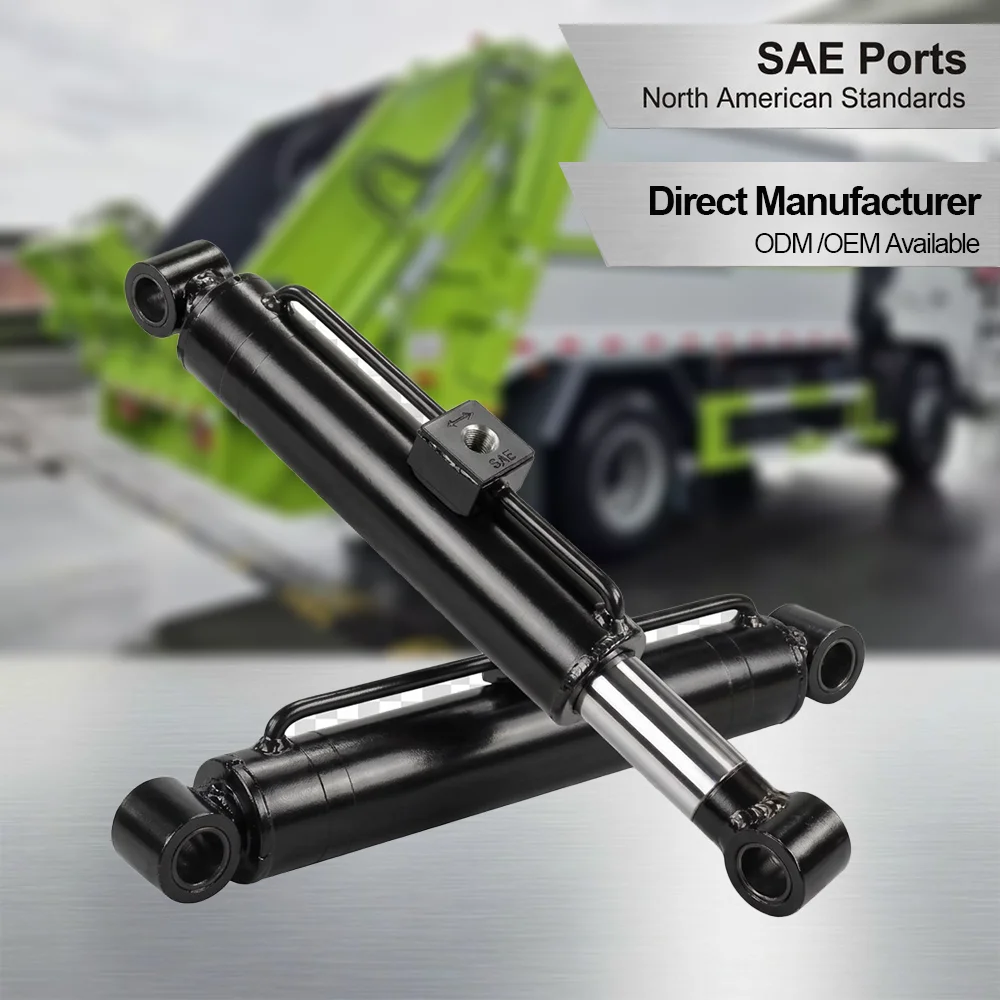 Baklastare Sopbilspackare Hydraulcylinder