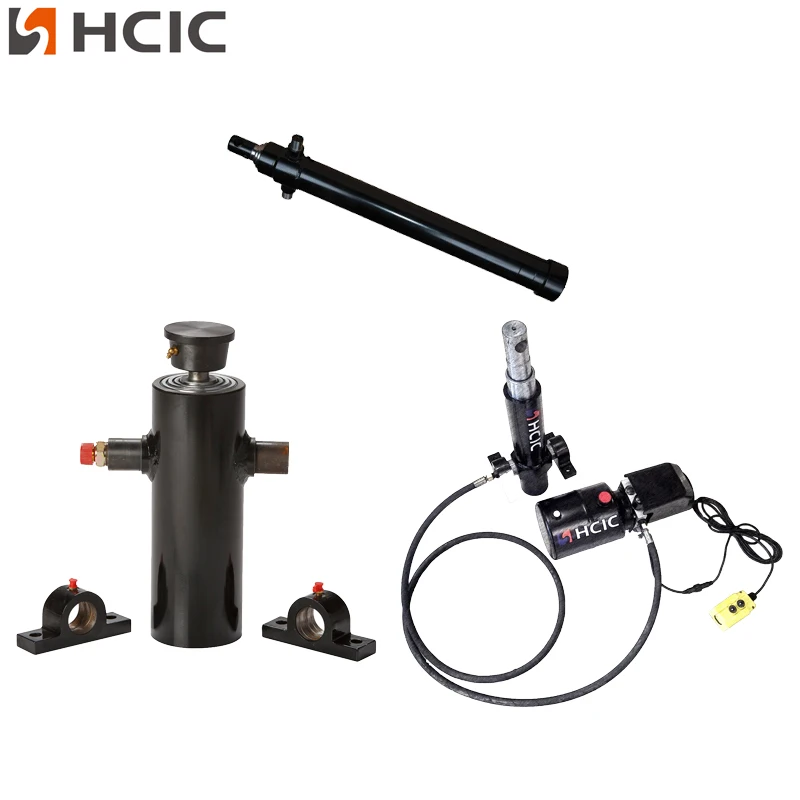 Underredet teleskopisk hydraulcylinder